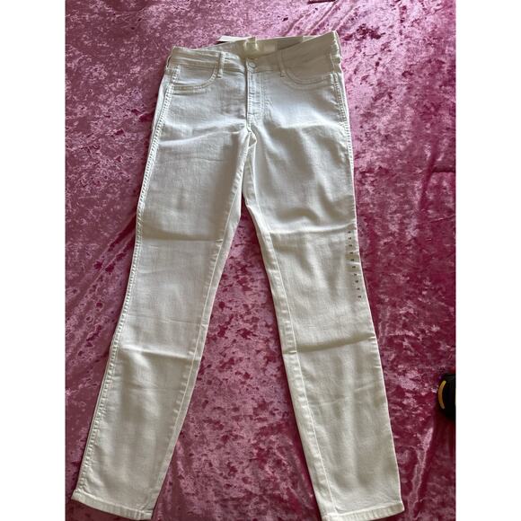 NWT H&M White Jeans Skinny Cigarette Women's US 10 - Picture 2 of 6